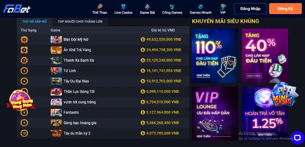 Kinh Nghiệm Chơi Nổ Hũ Dễ Thắng tại vz99